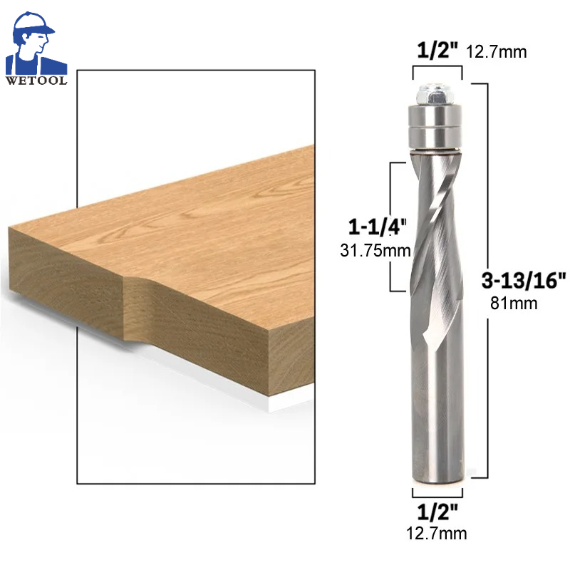 Cnc Router Bit - Brocas enrutadoras en espiral de carburo