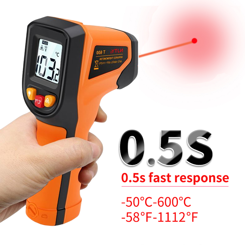 Industrial Laser Thermometer - Termómetro infrarrojo digital T400 T600 -50