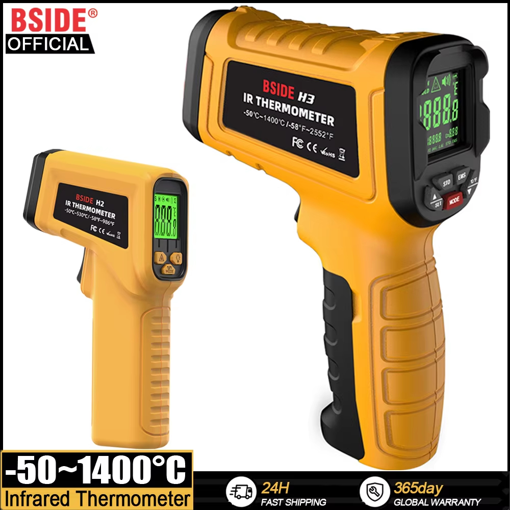 Industrial Laser Thermometer - Termómetro infrarrojo BSIDE H2 -50 ~