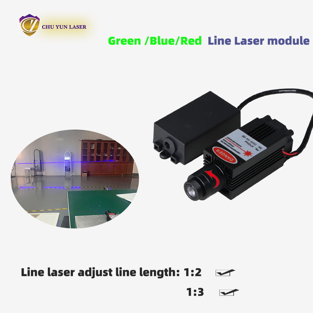 Industrial Laser Line Module - Módulo láser cruzado de línea de