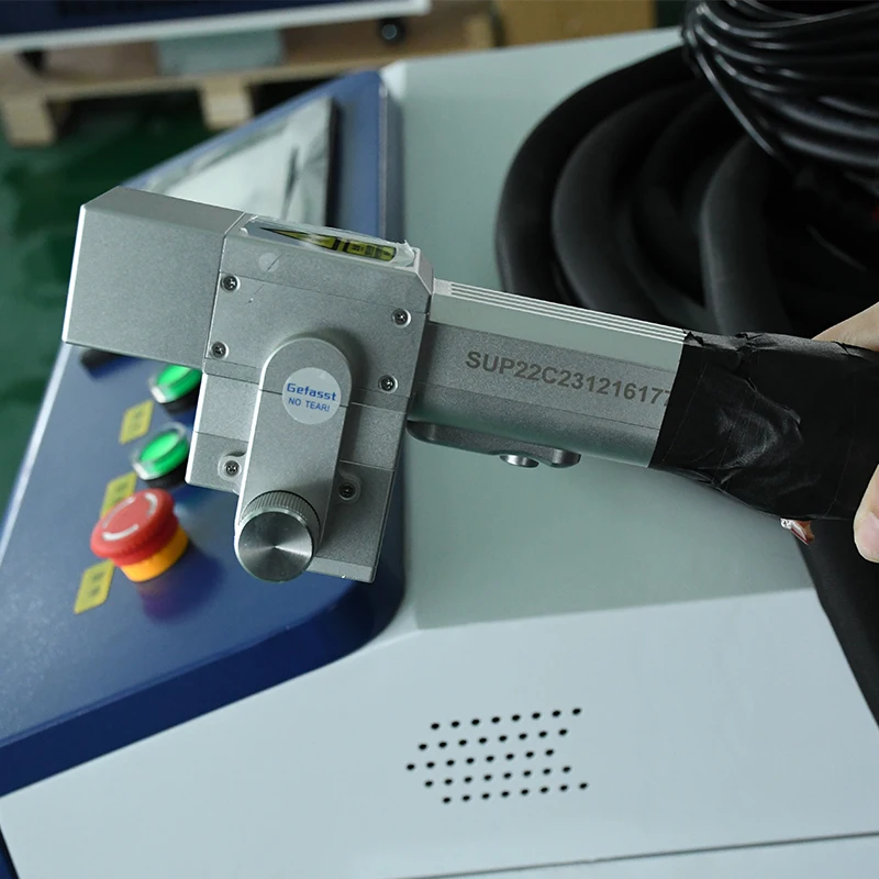 Industrial Handheld Laser - Cabezal de Limpieza Láser Portátil SUP22C,