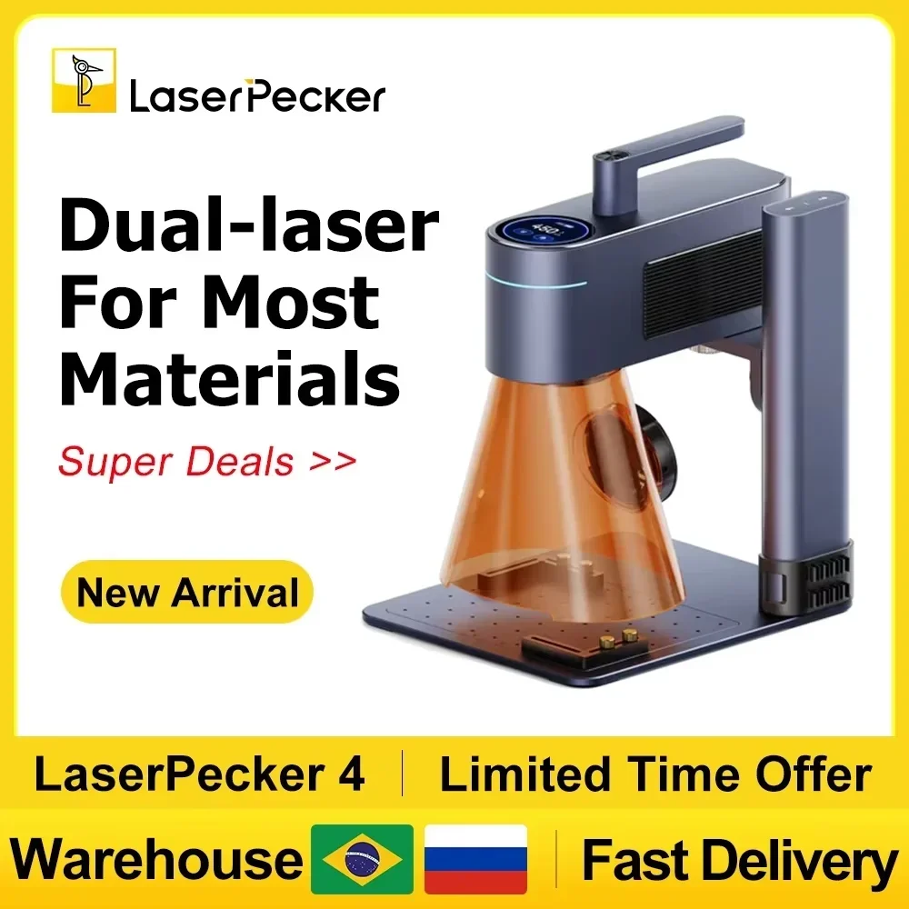 Industrial Laser Technology - LASERPECKER 4 LP4 Máquina de grabado