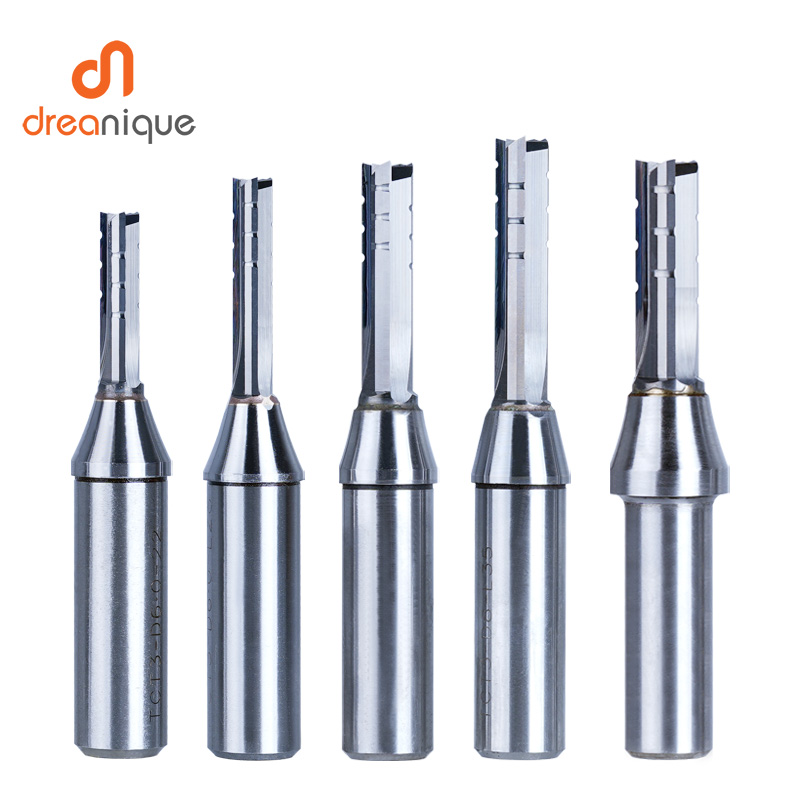 Cnc Router Bit - Dreanique 1PC Fresa de recorte TCT