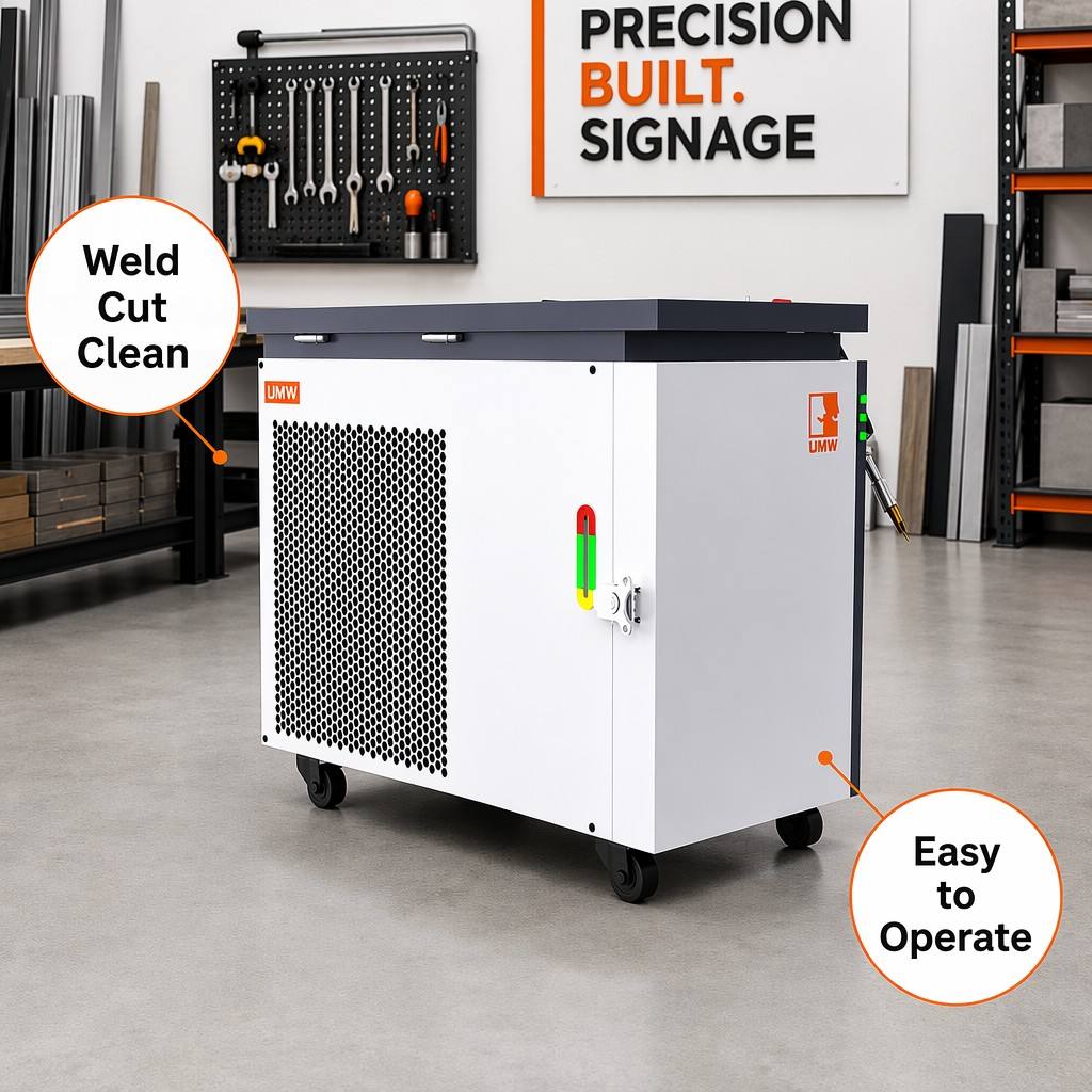 Industrial Laser Machines - Máquina de Soldadura Láser Integrada UMW