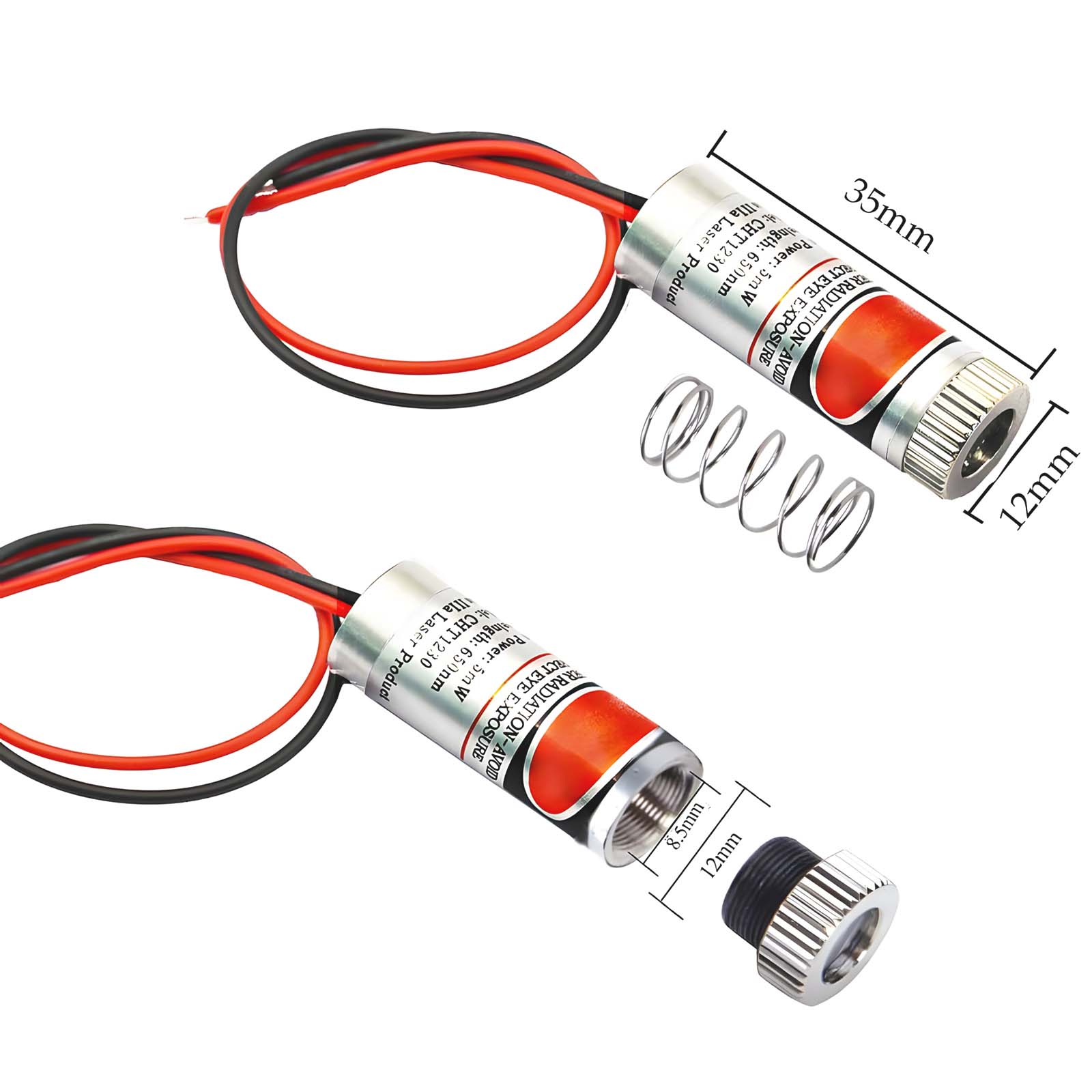 Módulo Industrial de línea roj - Industrial Laser Line Module reseña y precio
