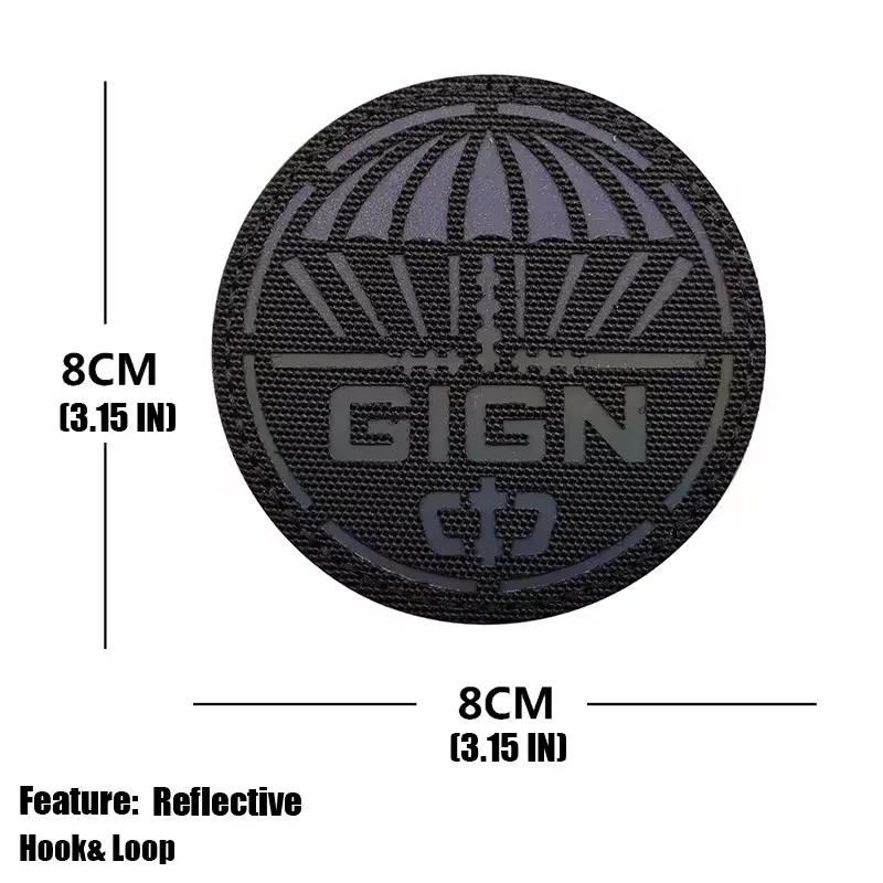 Parches Tácticos GIGN de Franc - Industrial Laser Machines reseña y precio