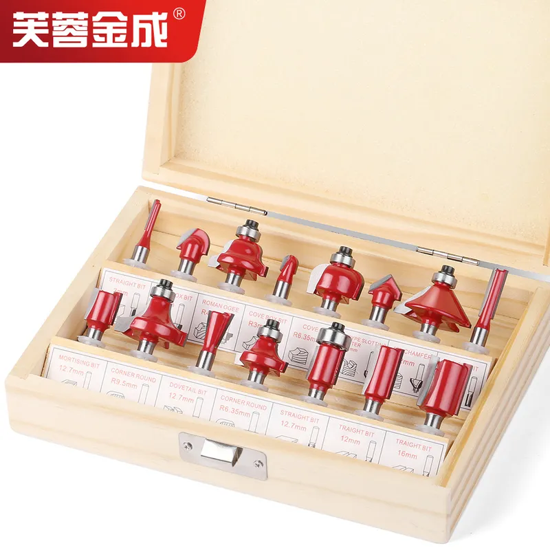Juego Profesional de 15 Brocas - Cnc Router Bit reseña y precio