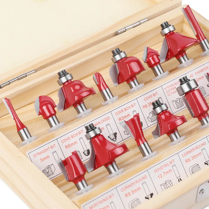 Juego Profesional de 15 Brocas - Cnc Router Bit reseña y precio