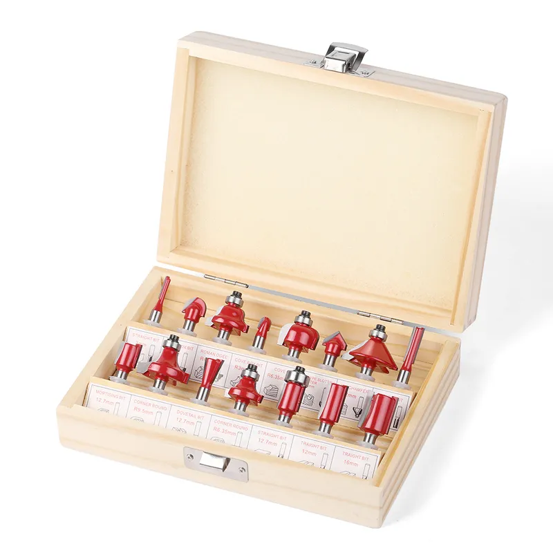 Juego Profesional de 15 Brocas - Cnc Router Bit reseña y precio