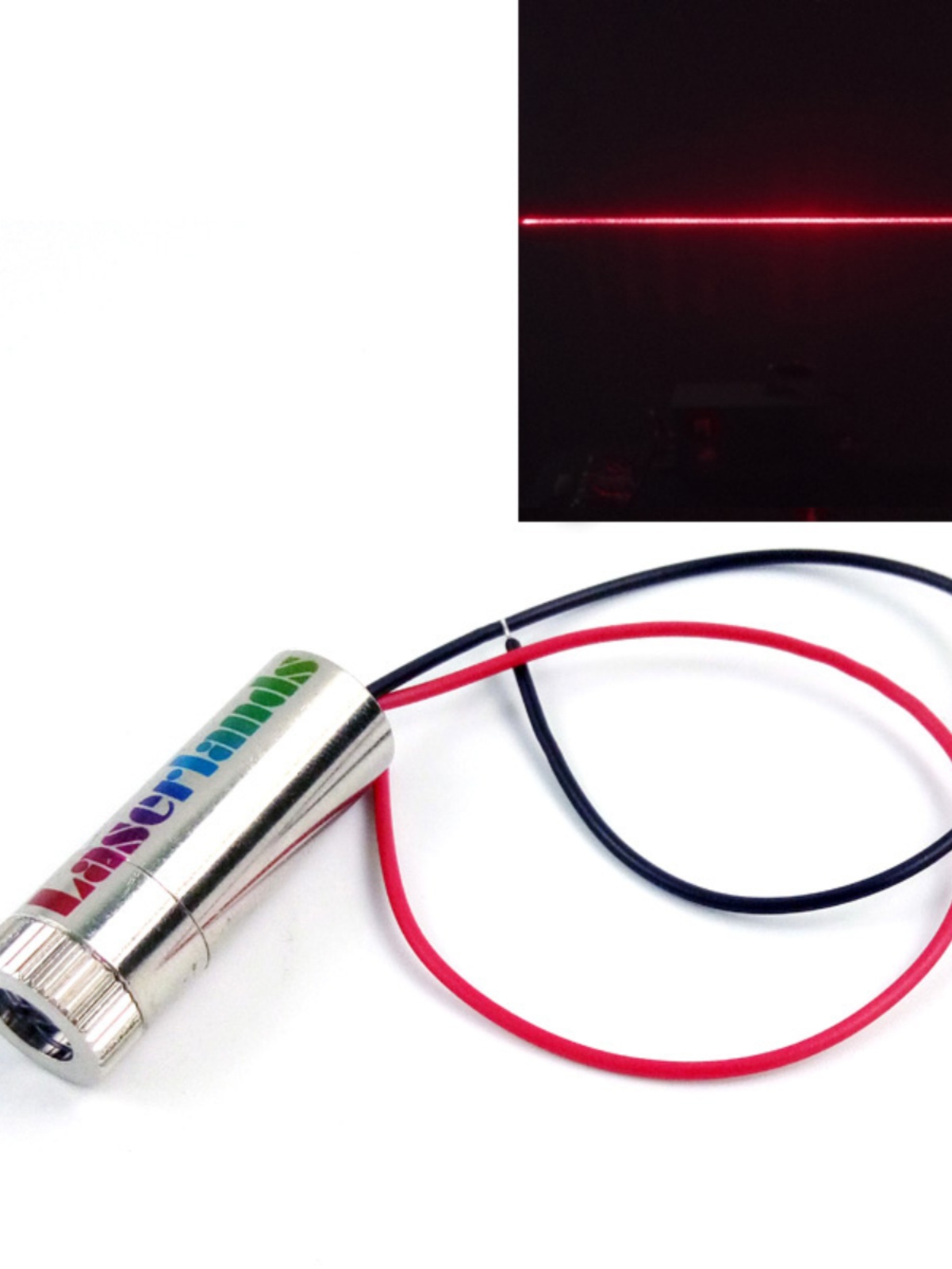 Luz roja, luz verde, cabezal l - Industrial Laser Line Module reseña y precio