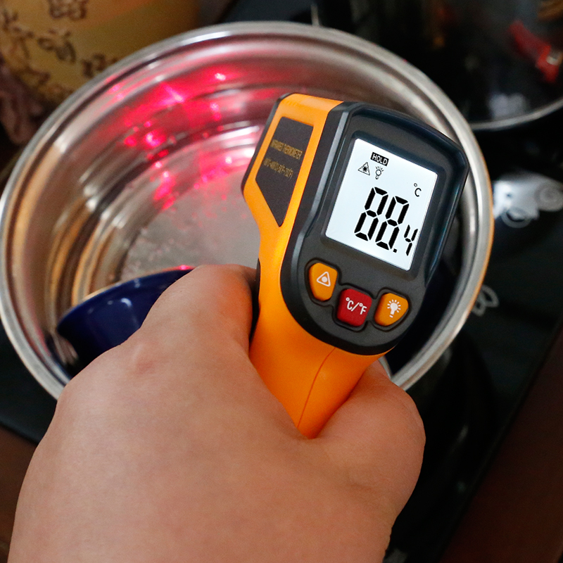 NJTY-termómetro infrarrojo Ind - Industrial Laser Thermometer reseña y precio