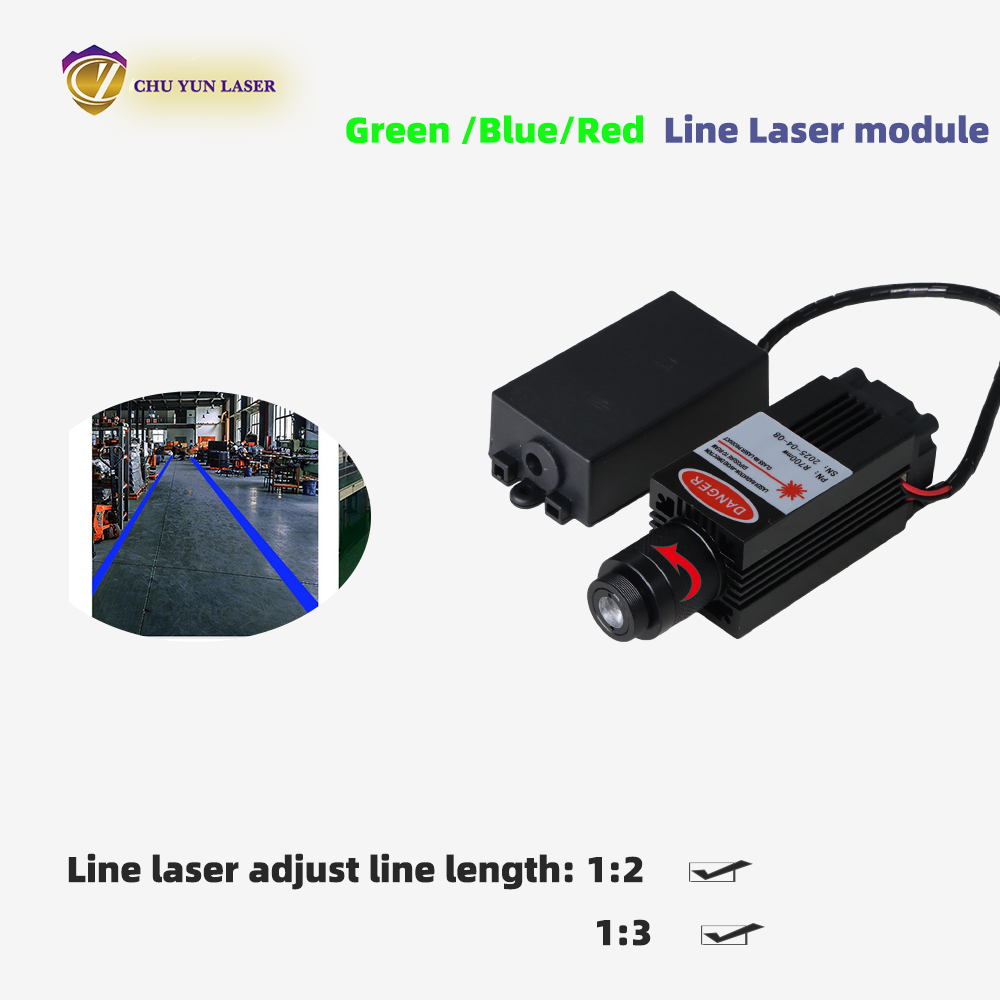 Módulo láser cruzado de línea  - Industrial Laser Line Module reseña y precio