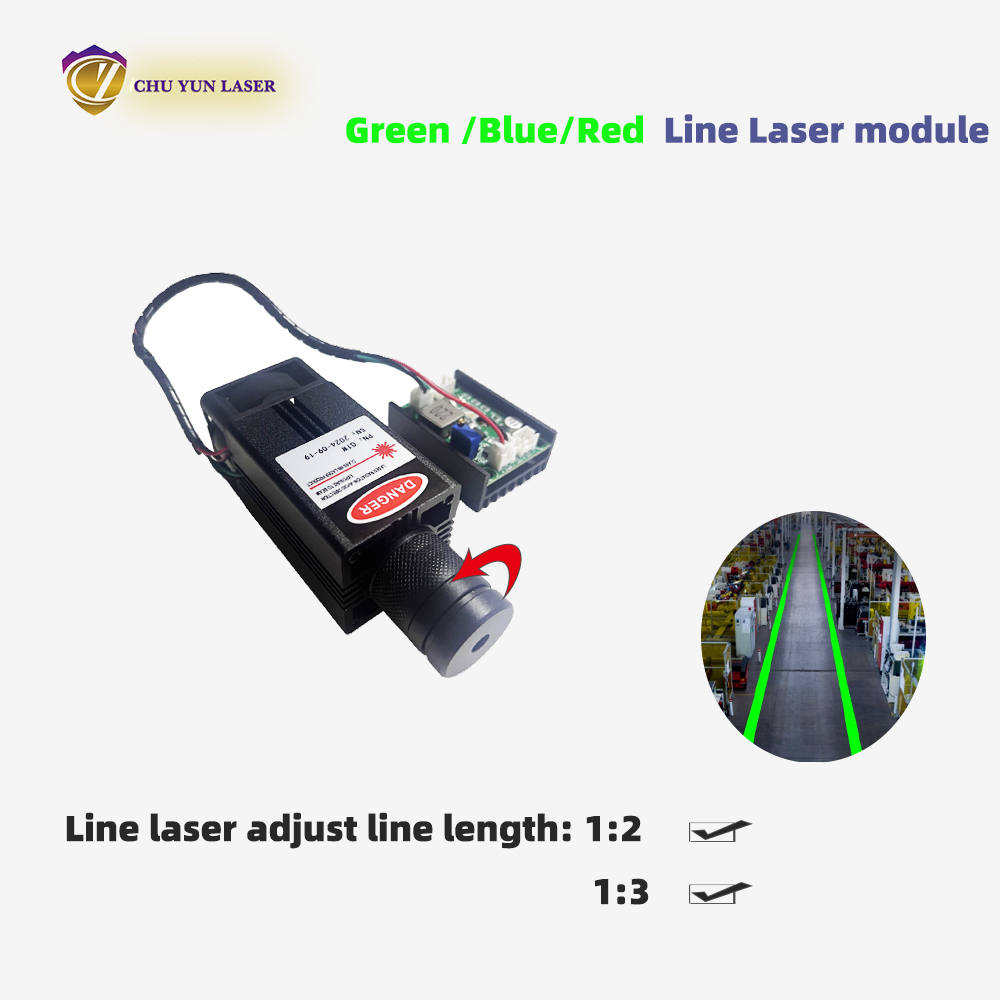 Módulo láser cruzado de línea  - Industrial Laser Line Module reseña y precio