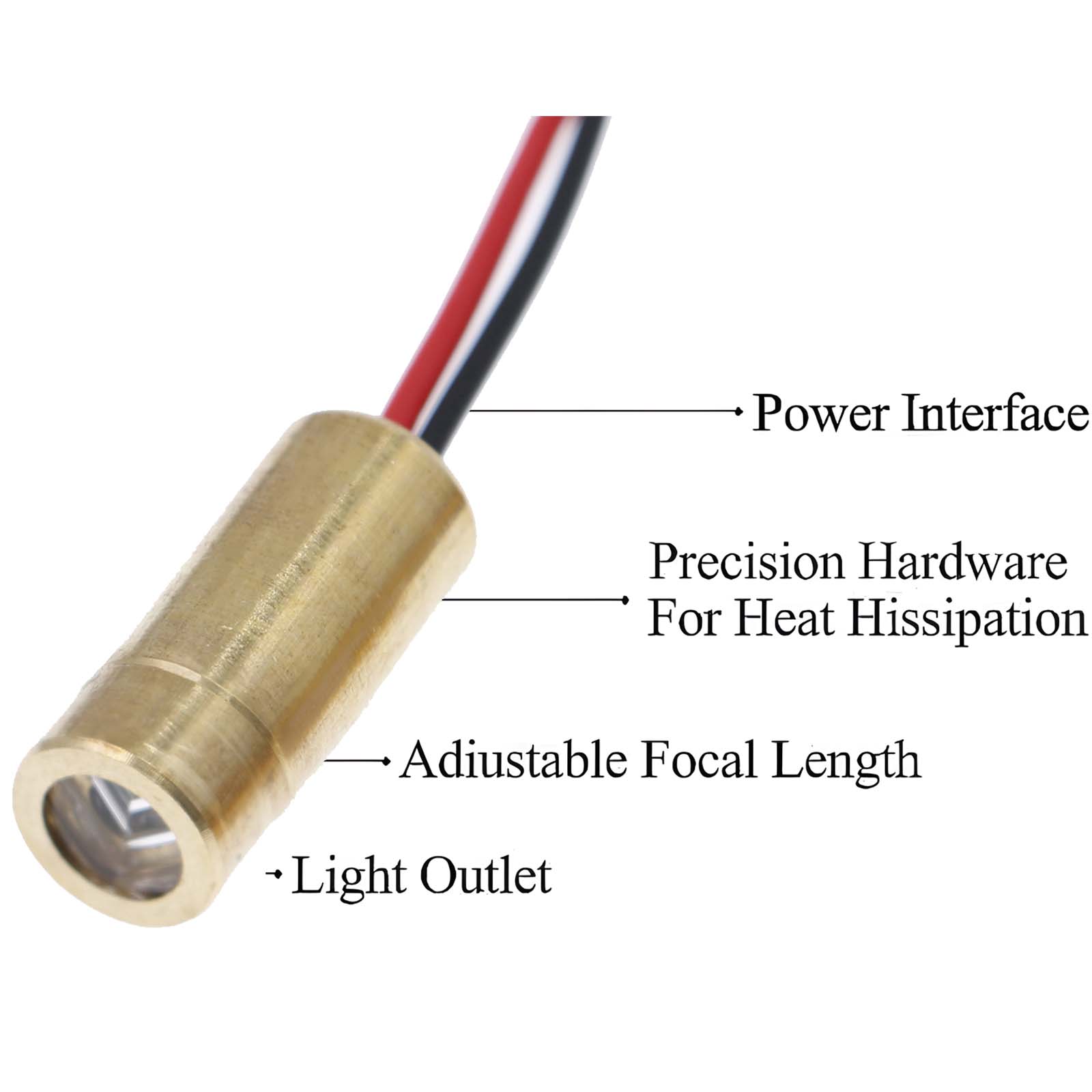 3 uds 650nm punto láser/línea/ - Industrial Laser Line Module reseña y precio