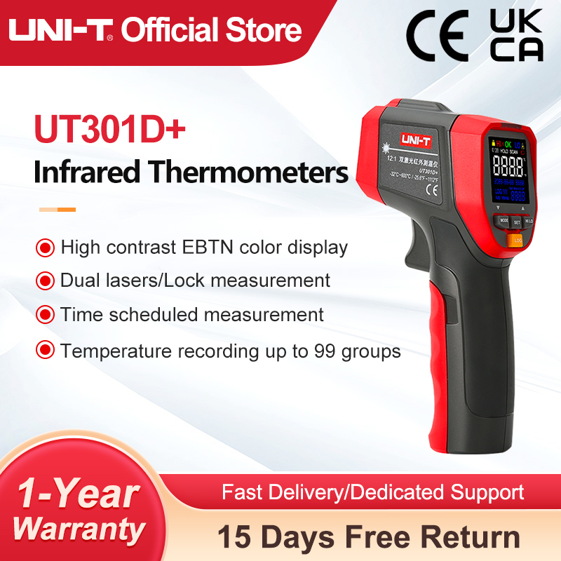 Termómetro Digital infrarrojo  - Industrial Handheld Laser reseña y precio