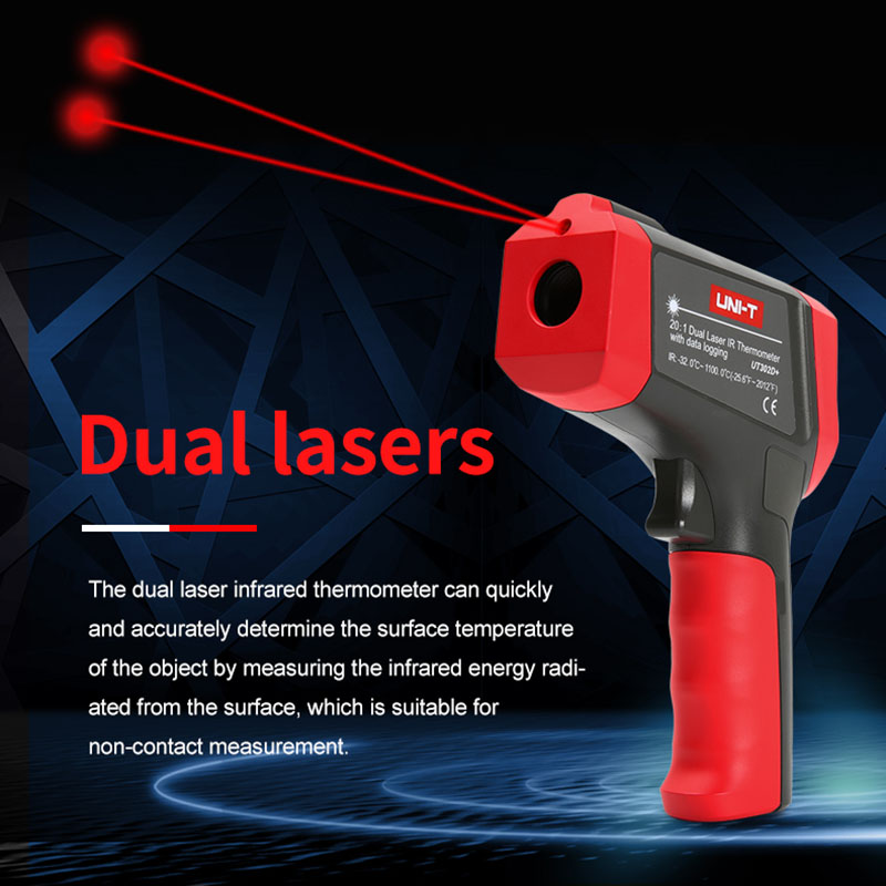 Termómetro Digital infrarrojo  - Industrial Handheld Laser reseña y precio