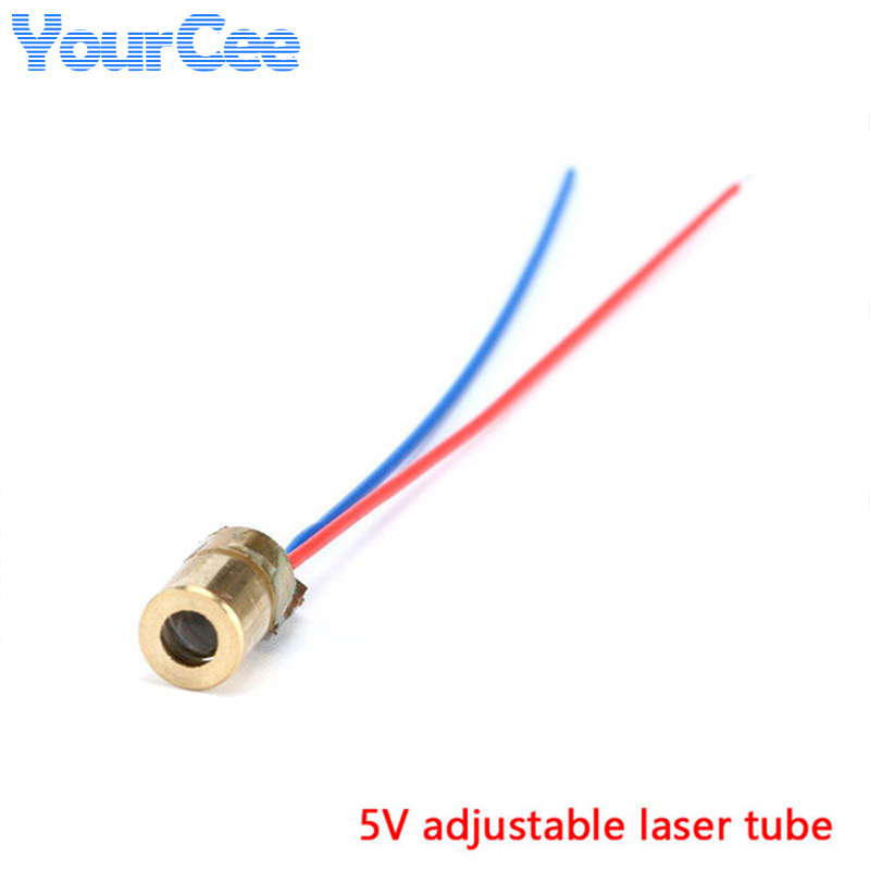2 uds 650nm 5mW punto rojo/lín - Industrial Laser Line Module reseña y precio