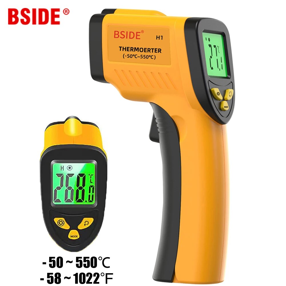 Termómetro Digital infrarrojo  - Industrial Laser Thermometer reseña y precio
