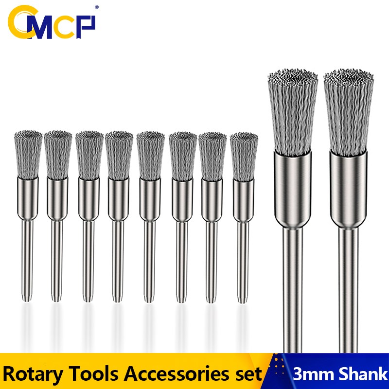 Juego de cepillos de rueda de  - Cnc Router Bit reseña y precio